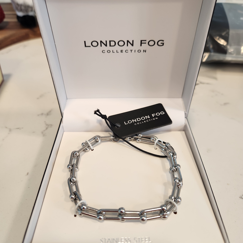 London Fog Silver Tone Bracelet